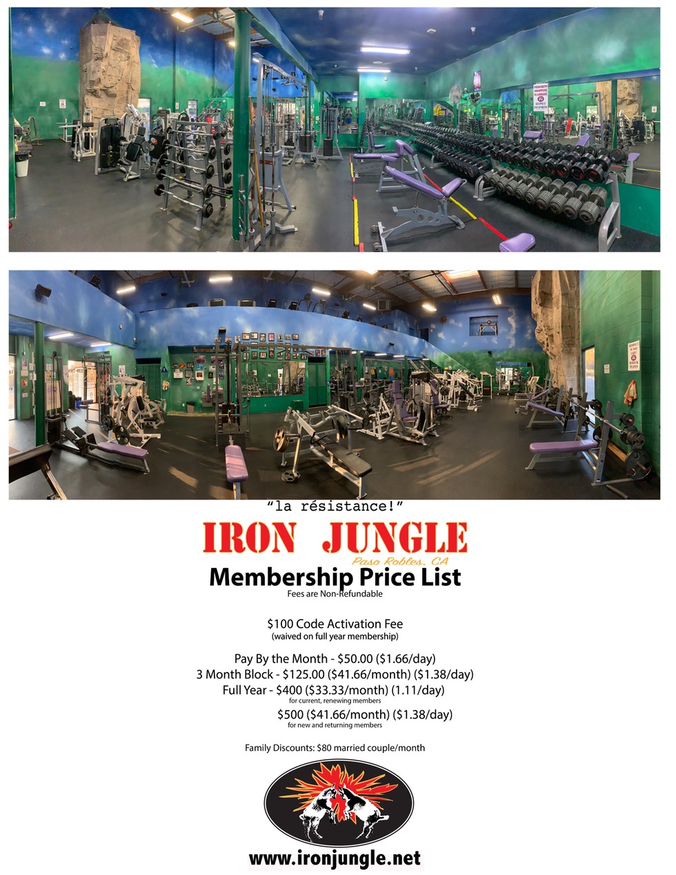 Gym Brochure